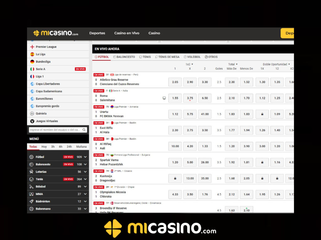 Comparar diferentes plataformas